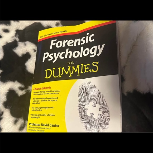 Other - Forensic Psychology for Dummies Book
